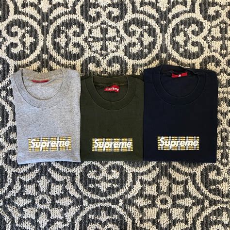 supreme x burberry 1997|supreme x burberry 2022.